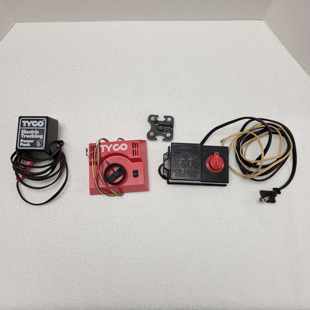Tyco power‎ pack and controller plus AHM controller Vintage